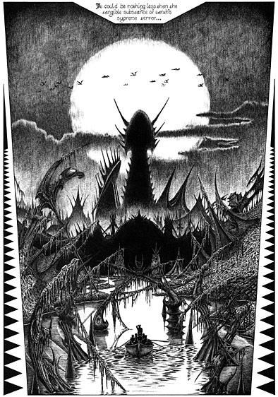 Illustration for article titled The Cosmic Horror of John Coulthart's Lovecraftian Illustrations